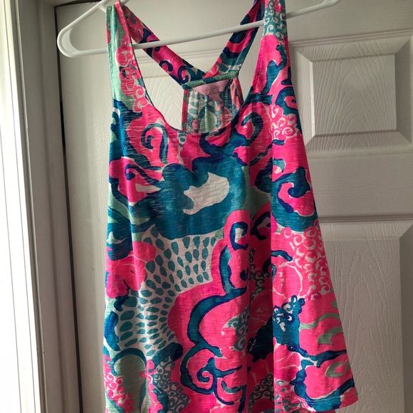 Lilly Pulitzer Tops - Lilly Pulitzer coral reef I’m so jelly tank, L